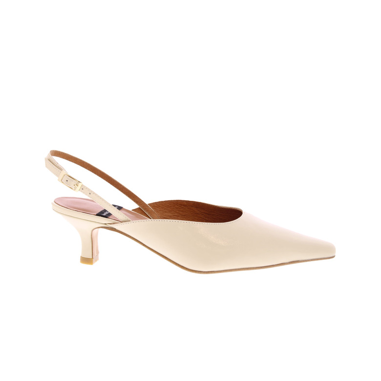 Angel Alarcon slingbacks ecru 1