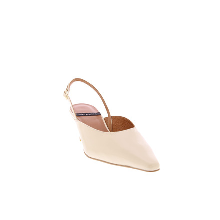 Angel Alarcon slingbacks ecru