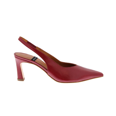 Angel Alarcon slingbacks red