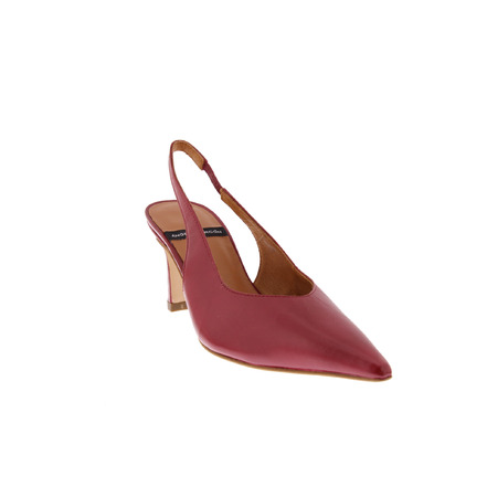 Angel Alarcon slingbacks red