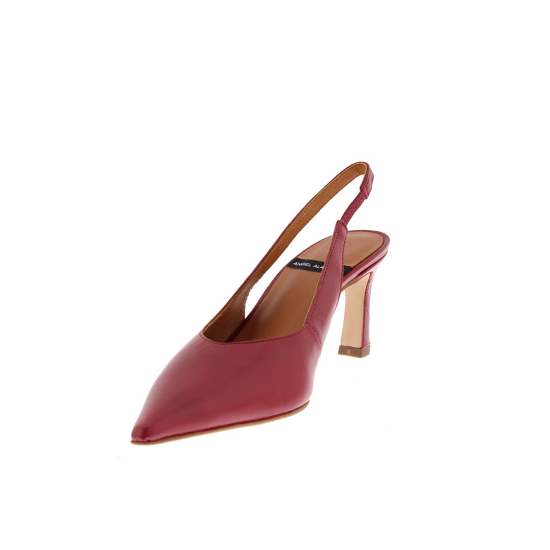 Angel Alarcon slingbacks rood 3