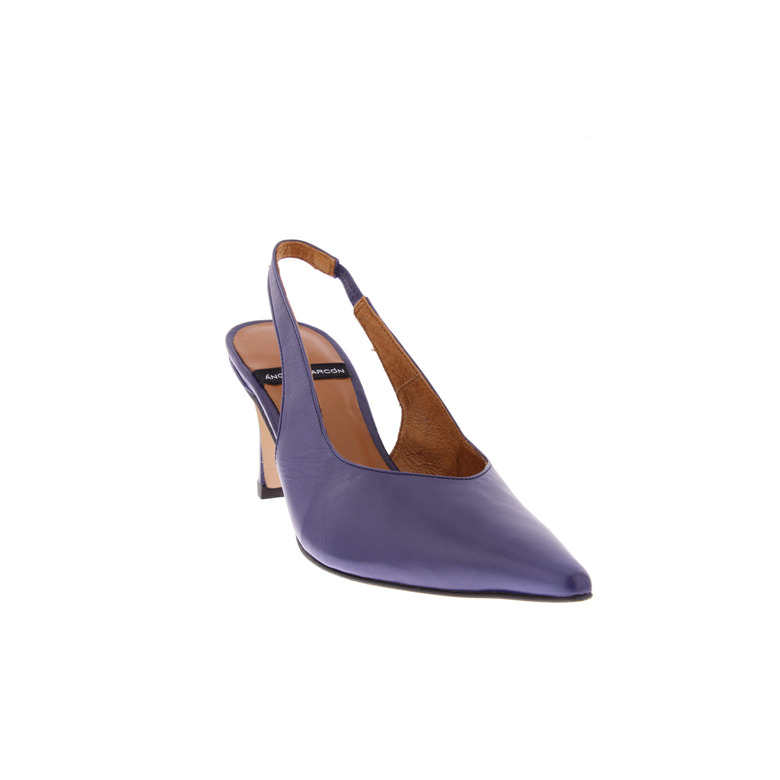 Angel Alarcon slingbacks blauw 2
