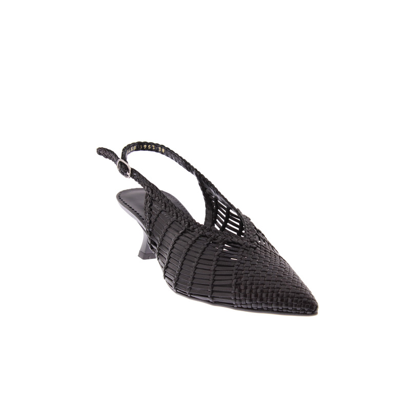 Pons Quintana slingbacks zwart 2