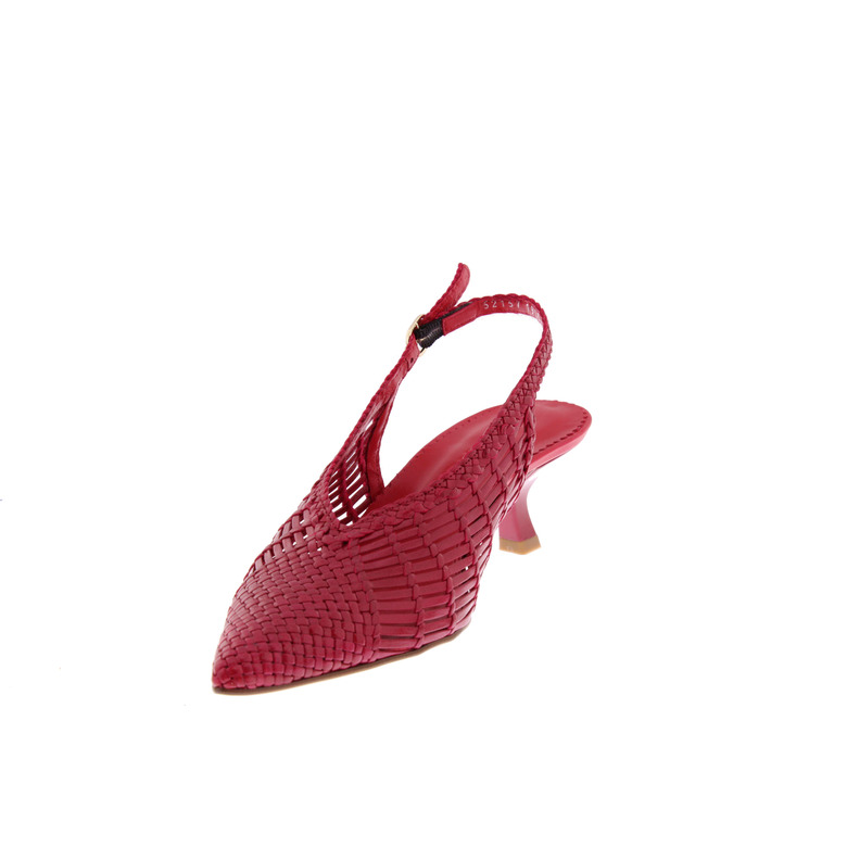 Pons Quintana slingbacks rood 3