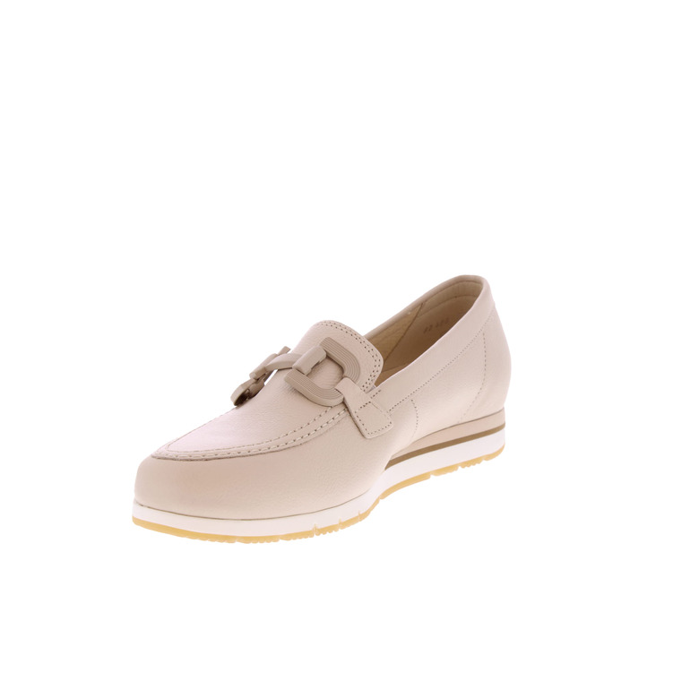 Gabor mocassins et loafers ecru 3