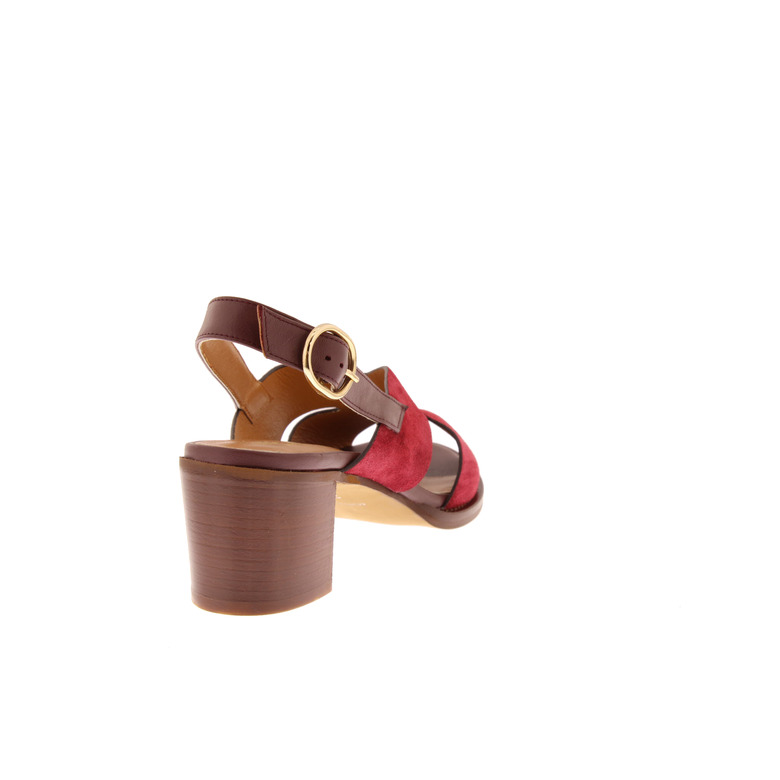 Les Venues sandalen bordeaux 4