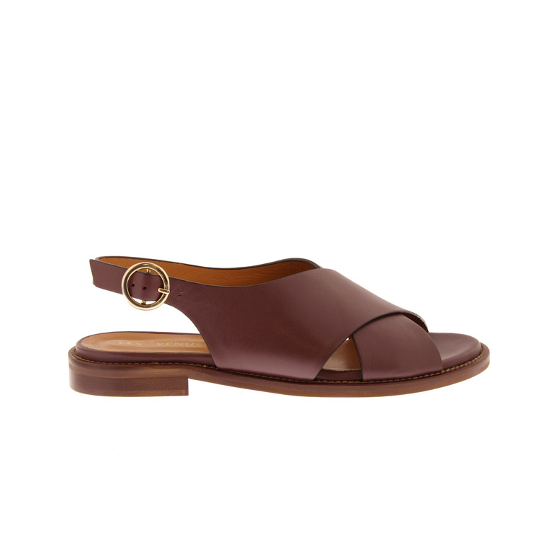 Les Venues sandalen bordeaux 1
