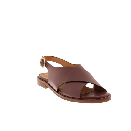 Les Venues sandalen bordeaux