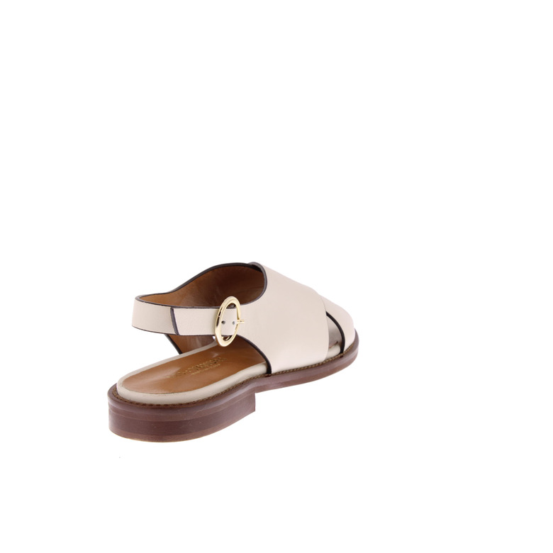 Les Venues sandalen ecru 4