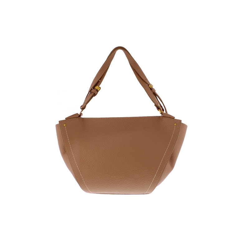 Gianni Chiarini schultertasche camel 1