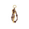 Gianni Chiarini bag charm brown 1