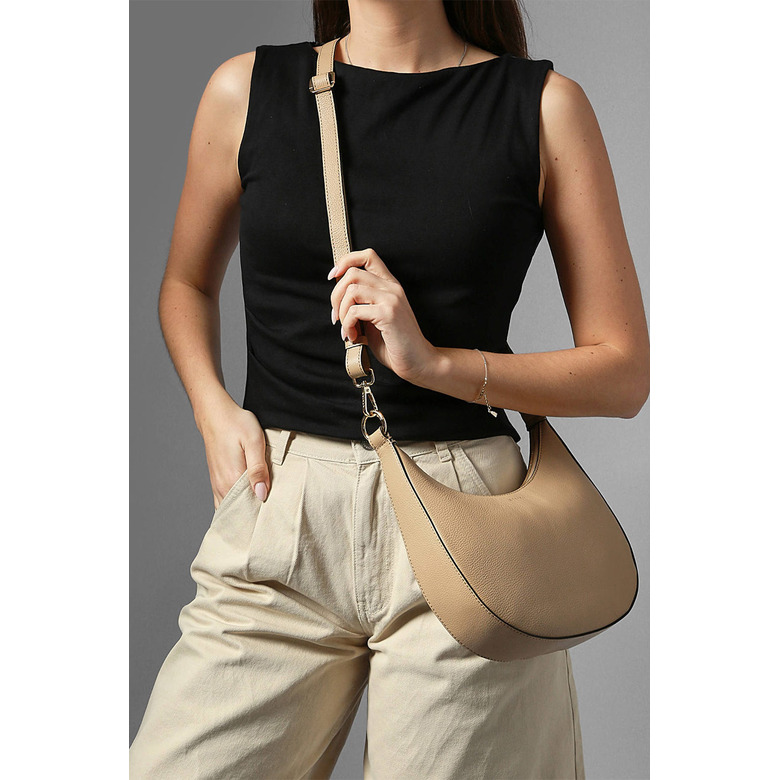 Etrier schultertasche beige 3