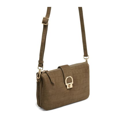 Etrier umhängetasche braun