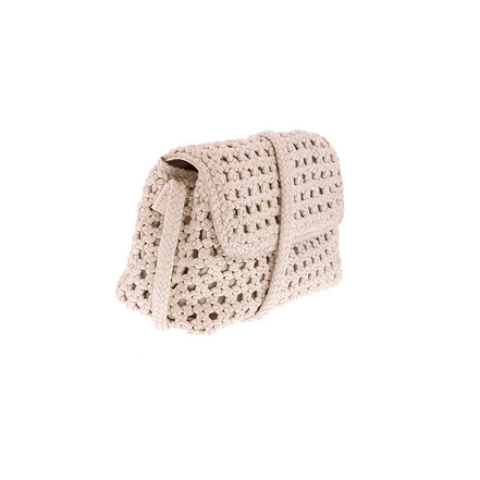 Allan K crossbody white