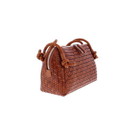 Allan K schultertasche cognac