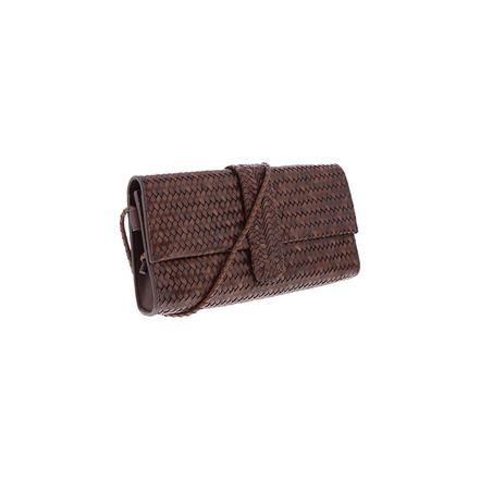 Allan K crossbody brown