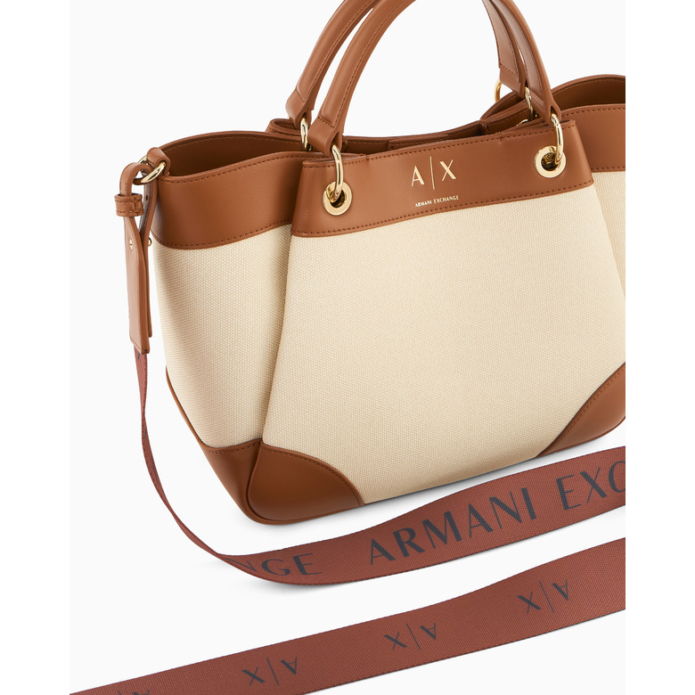 Armani Exchange handtasche beige 4