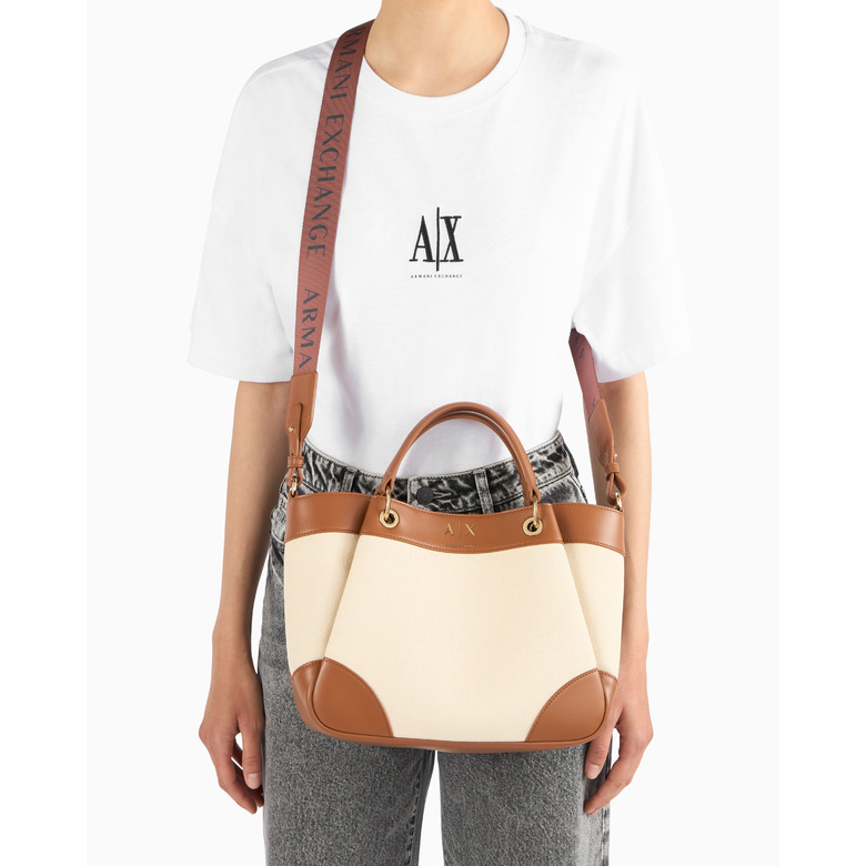 Armani Exchange handtasche beige 5