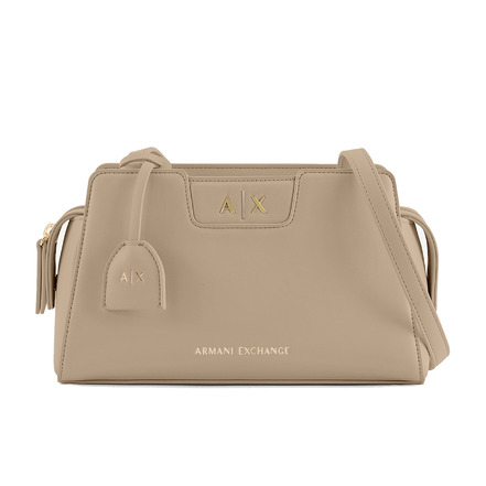 Armani Exchange umhängetasche beige