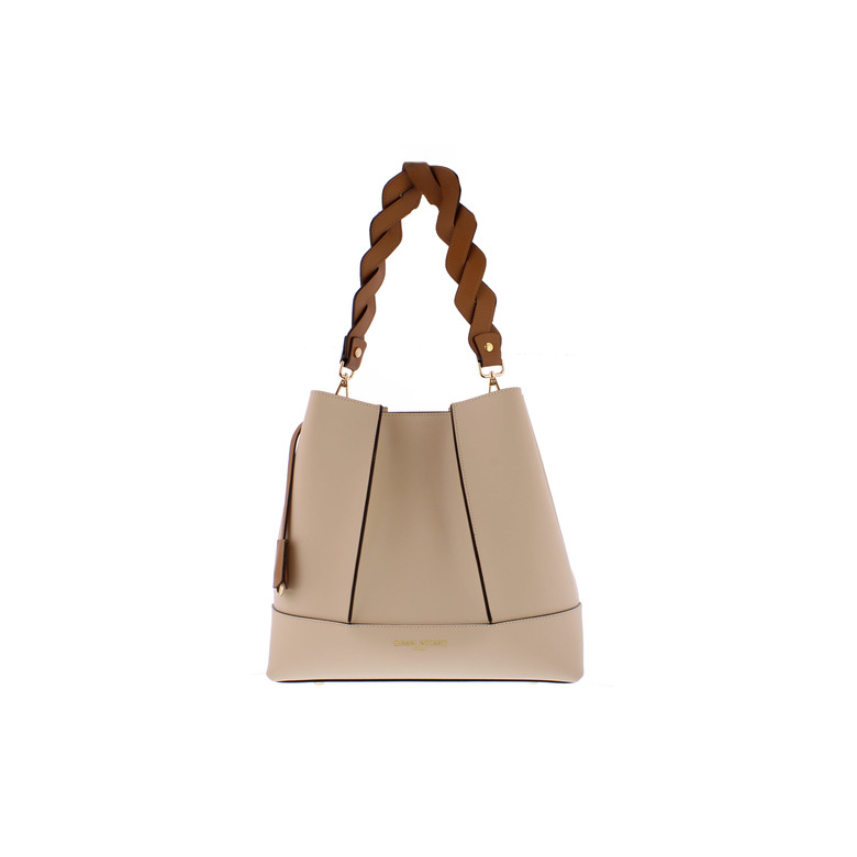 Carol J. schoudertas beige 1