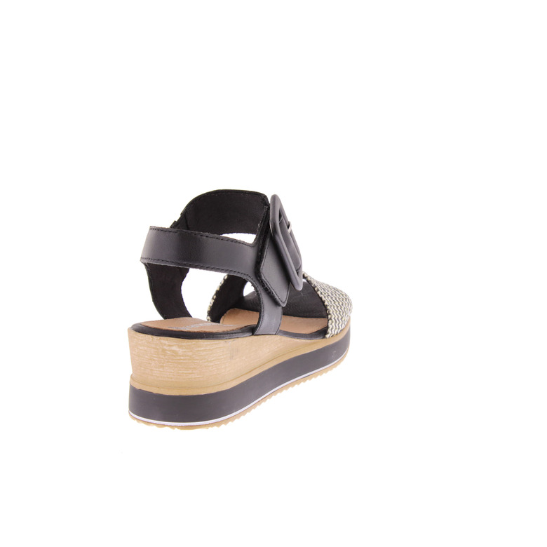 Remonte sandalen zwart 4