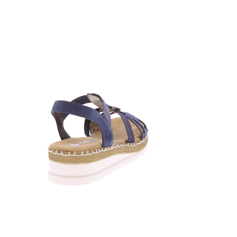 Rieker sandals blue 4