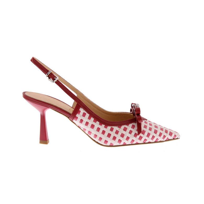 Chantal1962 slingbacks rouge 1