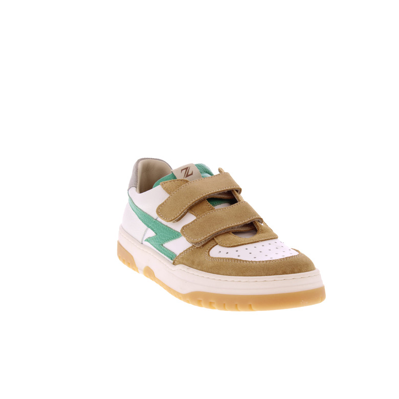 Zecchino D'oro velcro schoenen cognac 2