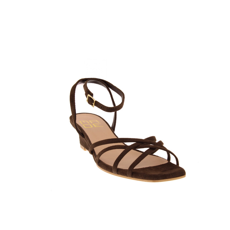 Malori&del Prete 94 sandalen bruin 2