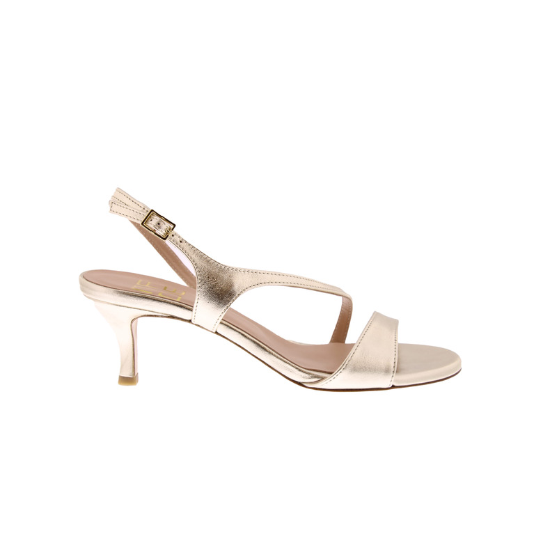 Malori&del Prete 94 sandalen goud 1