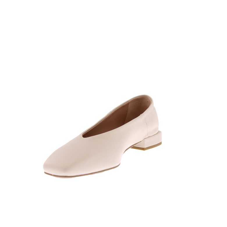 Malori&del Prete 94 ballerina's ecru 3