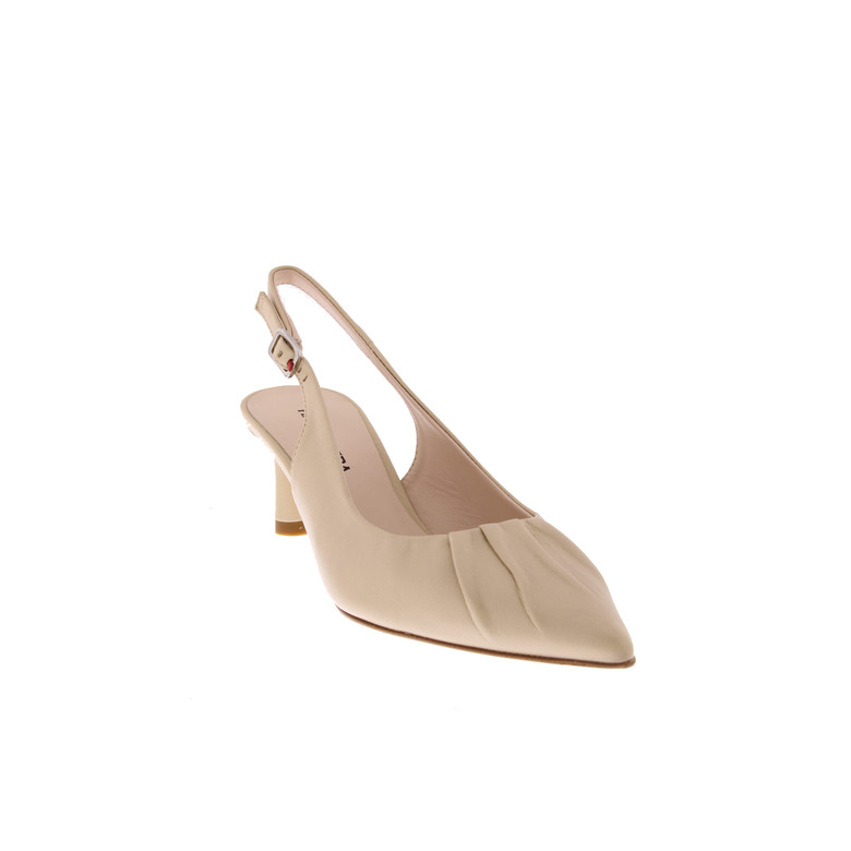Halmanera slingbacks lightbrown 2