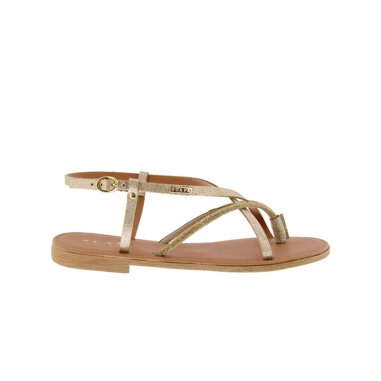Scapa sandalen goud 1