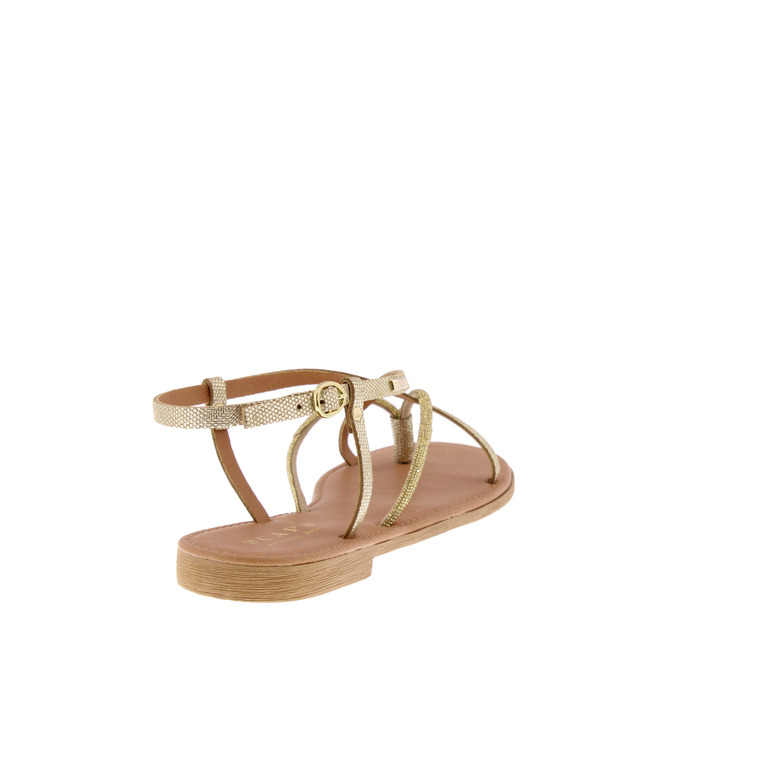 Scapa sandalen goud 4