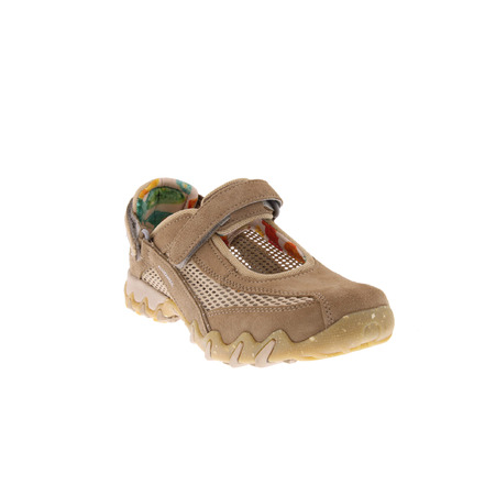 Mephisto Allrounder chaussures à velcro taupe