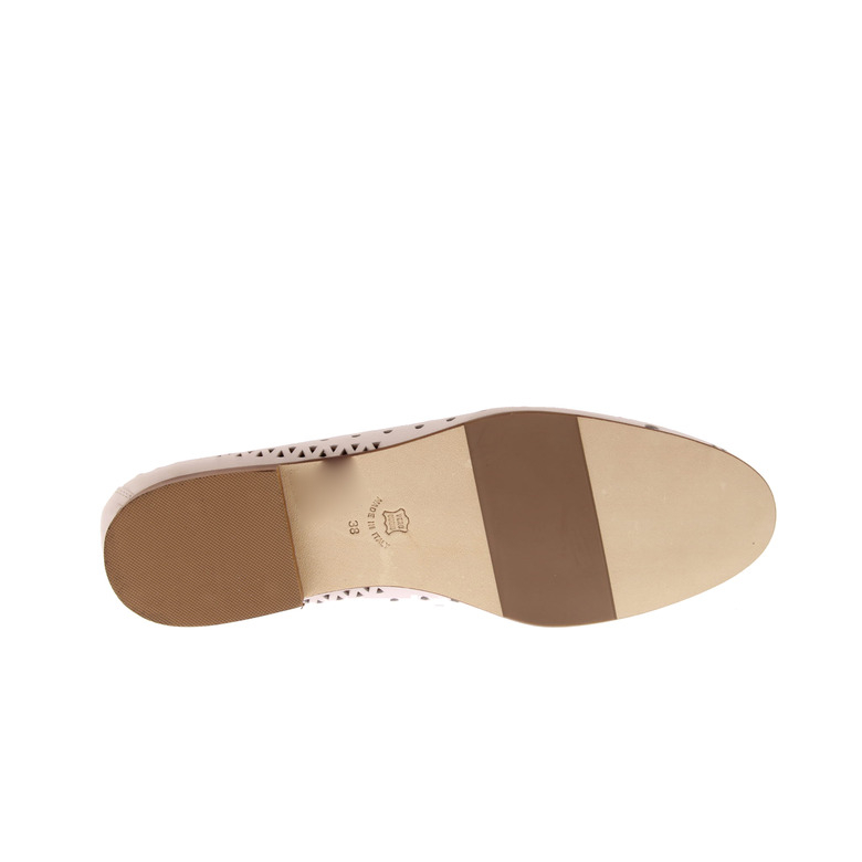 Pascucci mokassins & halbschuhe ecru 5