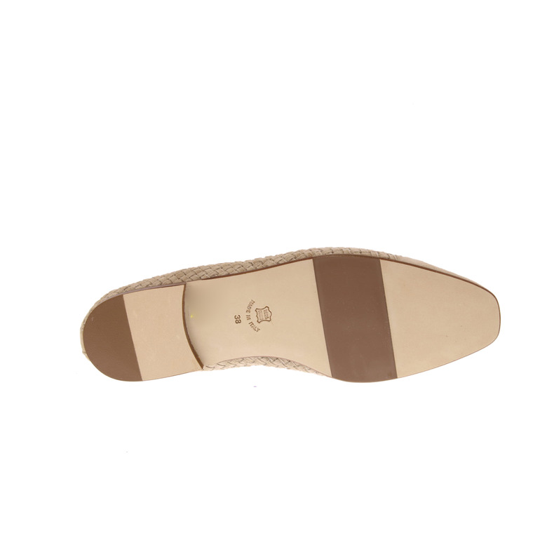 Pascucci mokassins & halbschuhe beige 5