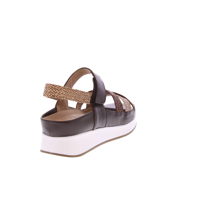Piesanto sandalen bruin 4