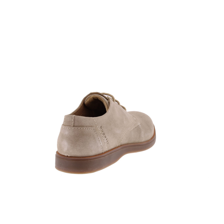 Bugattishoes schnürschuhe beige 4