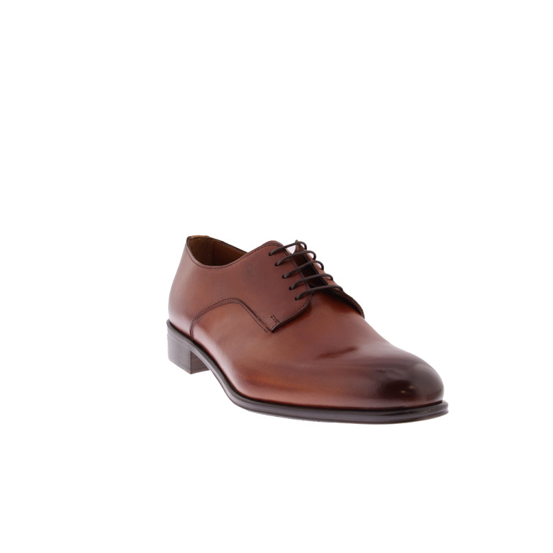 Flecs veterschoenen cognac 2