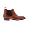 Flecs hohe schuhe cognac 1