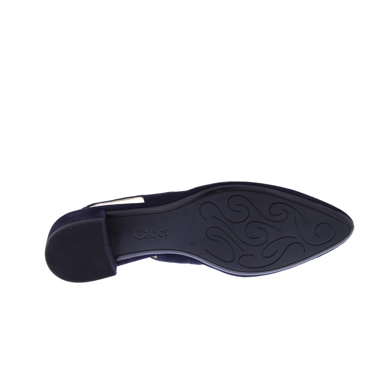 Gabor slingbacks bleu 5