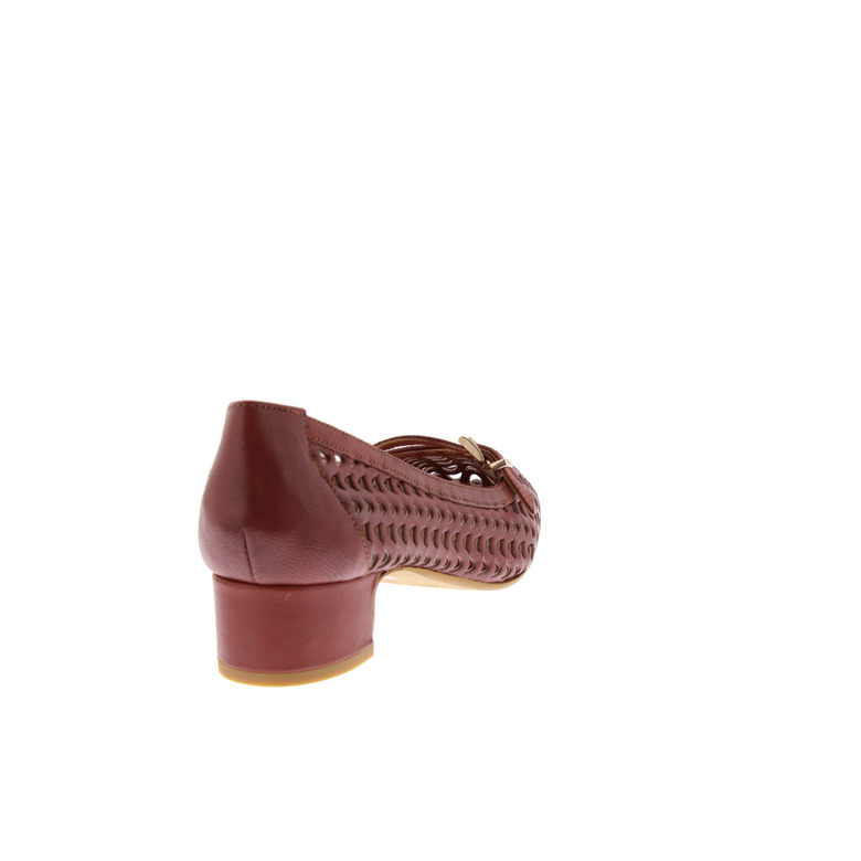 Les Venues pumps bruin 4