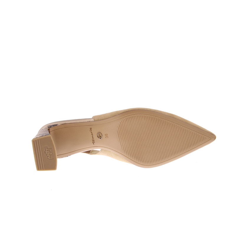 Tamaris slingbacks camel 5