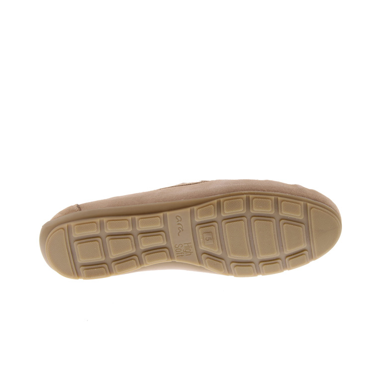 Ara mokassins & halbschuhe beige 5