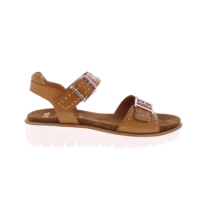 Ara sandals cognac 1