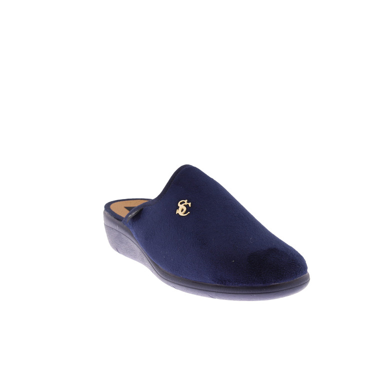 Scapa pantoffels blauw 2