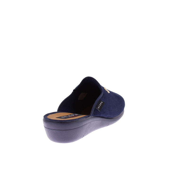 Scapa pantoffels blauw 4