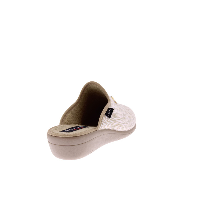 Scapa pantoffels beige 4
