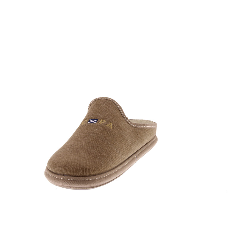 Scapa pantoufles camel 3